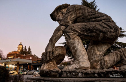 Gold Miner Statue, Old Auburn