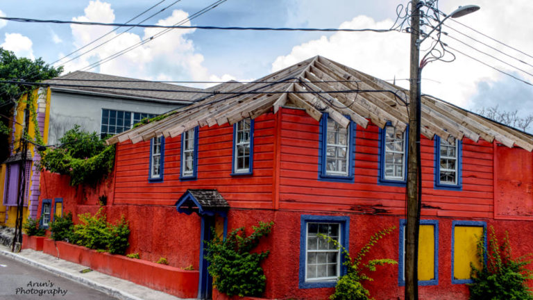 A colorful House, Nassau, Bahamas